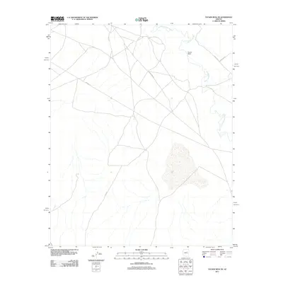 2011 Map of Tucker Mesa NE, 2011 Print