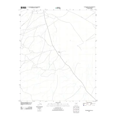 2011 Map of Tucker Mesa NW, 2011 Print