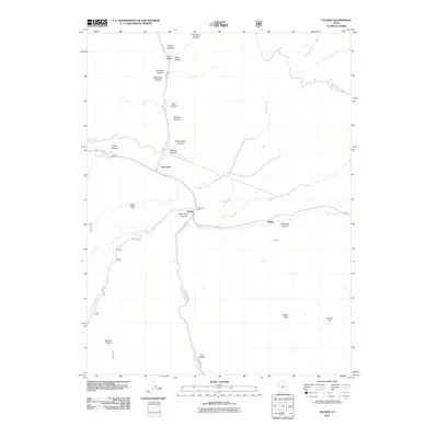 2011 Map of Tucker, 2011 Print