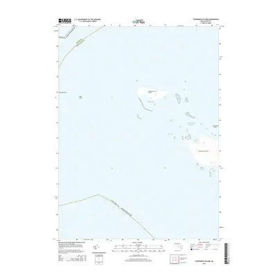 2015 Map of Tuckernuck Island, 2015 Print