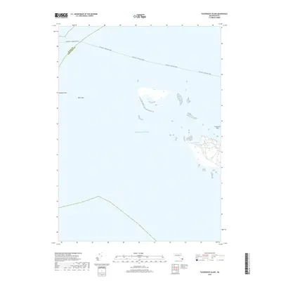 2018 Map of Tuckernuck Island, 2018 Print