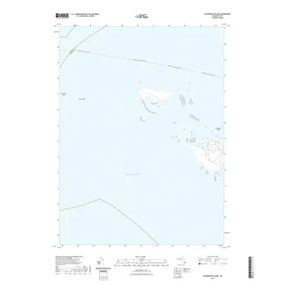2021 Map of Tuckernuck Island, 2021 Print