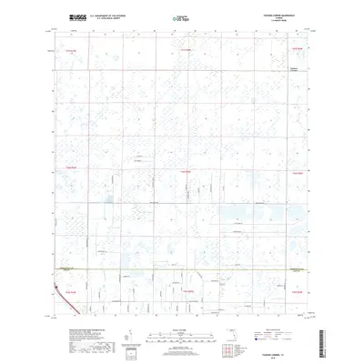 2018 Map of Tuckers Corner, 2018 Print