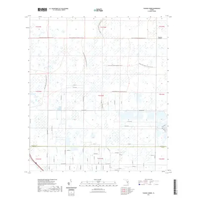 2021 Map of Tuckers Corner, 2021 Print