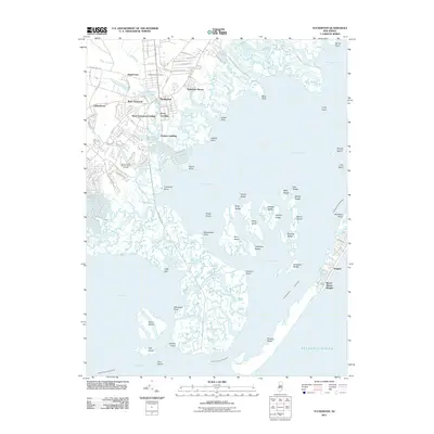 2011 Map of Tuckerton, 2011 Print