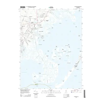 2014 Map of Tuckerton, 2014 Print