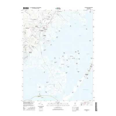 2016 Map of Tuckerton, 2016 Print