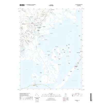 2019 Map of Tuckerton, 2019 Print
