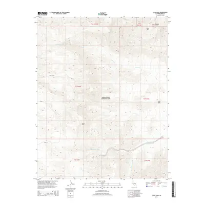 2015 Map of Tucki Wash, 2015 Print
