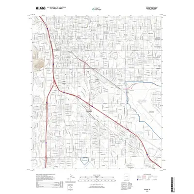 2026 Map of Tucson, 2026 Print