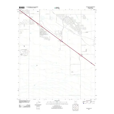 2011 Map of Tucson SE, 2011 Print