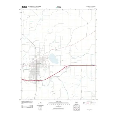 2010 Map of Tucumcari, 2010 Print