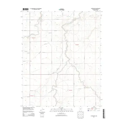 2013 Map of Tucumcari SE, 2013 Print