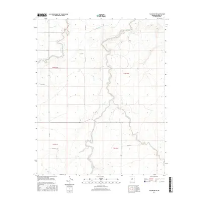 2017 Map of Tucumcari SE, 2017 Print