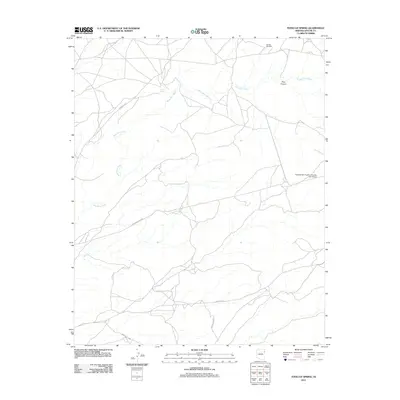 2011 Map of Tudecoz Spring, 2011 Print