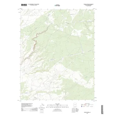 2026 Map of Tudecoz Spring, 2026 Print