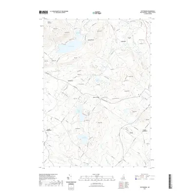 2021 Map of Tuftonboro, 2021 Print