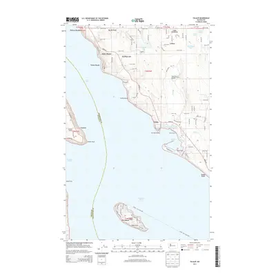 2014 Map of Tulalip, 2014 Print