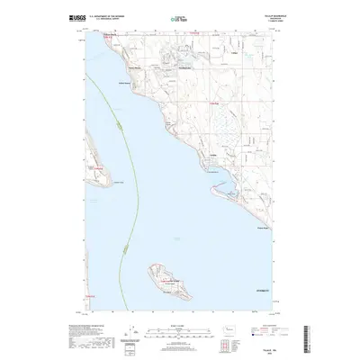 2020 Map of Tulalip, 2020 Print