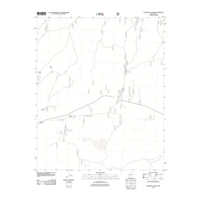 2011 Map of Tularosa Canyon, 2011 Print