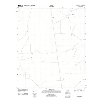 2010 Map of Tularosa NE, 2010 Print