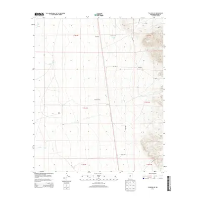 2013 Map of Tularosa NE, 2013 Print