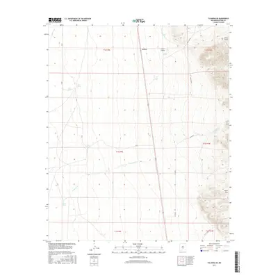 2017 Map of Tularosa NE, 2017 Print