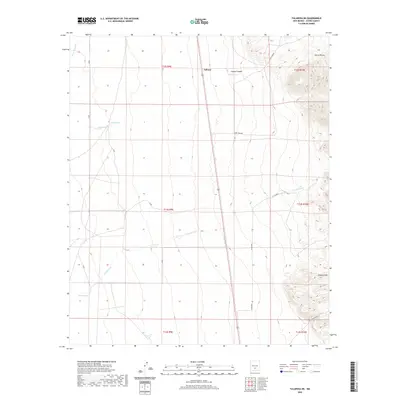 2020 Map of Tularosa NE, 2020 Print