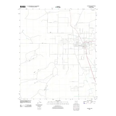 2010 Map of Tularosa, 2010 Print