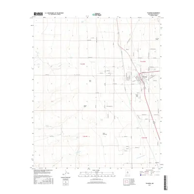 2017 Map of Tularosa, 2017 Print