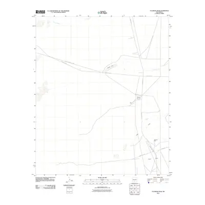 2010 Map of Tularosa Peak, 2010 Print