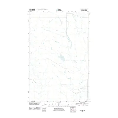 2011 Map of Tule Lake, 2011 Print