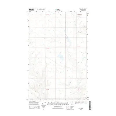 2017 Map of Tule Lake, 2017 Print