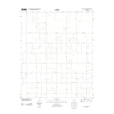 2012 Map of Tule Lake NW, 2012 Print