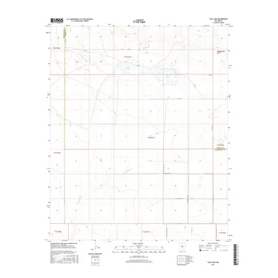 2017 Map of Tule Lake, 2017 Print