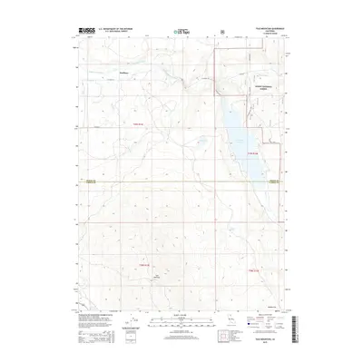 2015 Map of Tule Mountain, 2015 Print