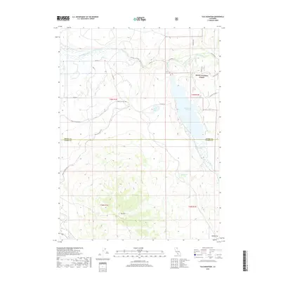 2018 Map of Tule Mountain, 2018 Print