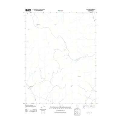 2011 Map of Tule Peak, 2011 Print