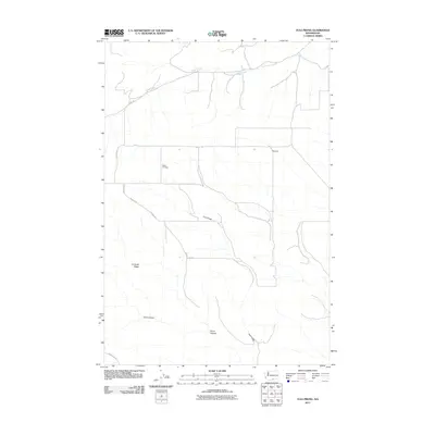 2011 Map of Tule Prong, 2011 Print