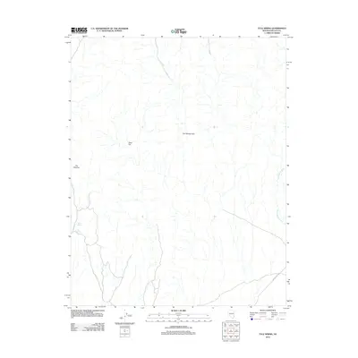 2012 Map of Tule Spring, 2012 Print
