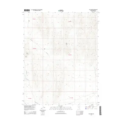 2014 Map of Tule Spring, 2014 Print