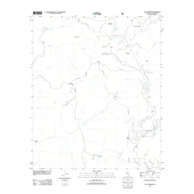 2012 Map of Tule Springs, 2012 Print