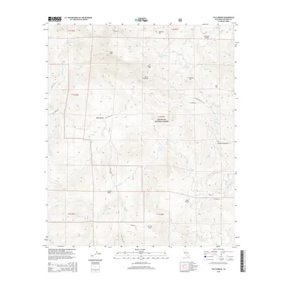 2015 Map of Tule Springs, 2015 Print