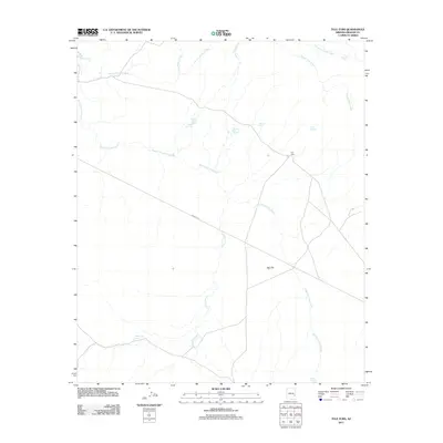2011 Map of Tule Tubs, 2011 Print