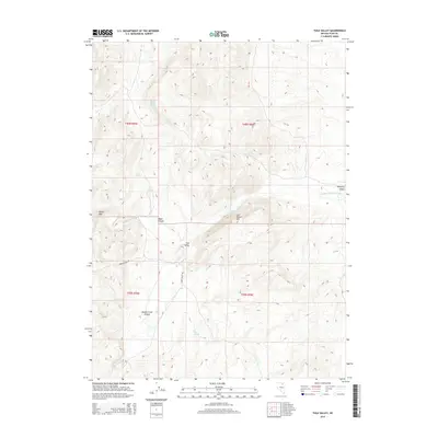 2015 Map of Tule Valley, 2015 Print