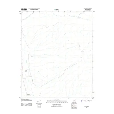 2011 Map of Tule Wash, 2011 Print