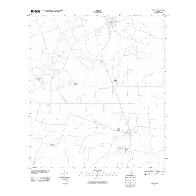 2010 Map of Tuleta, 2010 Print