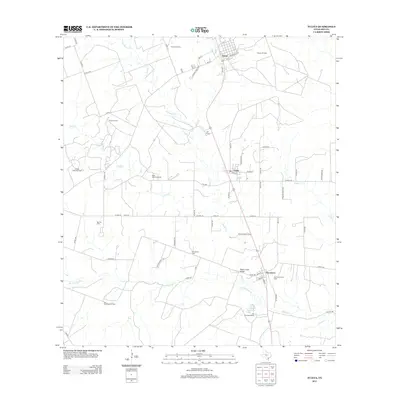 2013 Map of Tuleta, 2013 Print