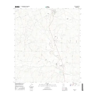 2016 Map of Tuleta, 2016 Print