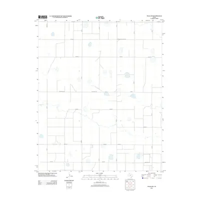 2012 Map of Tulia NW, 2012 Print